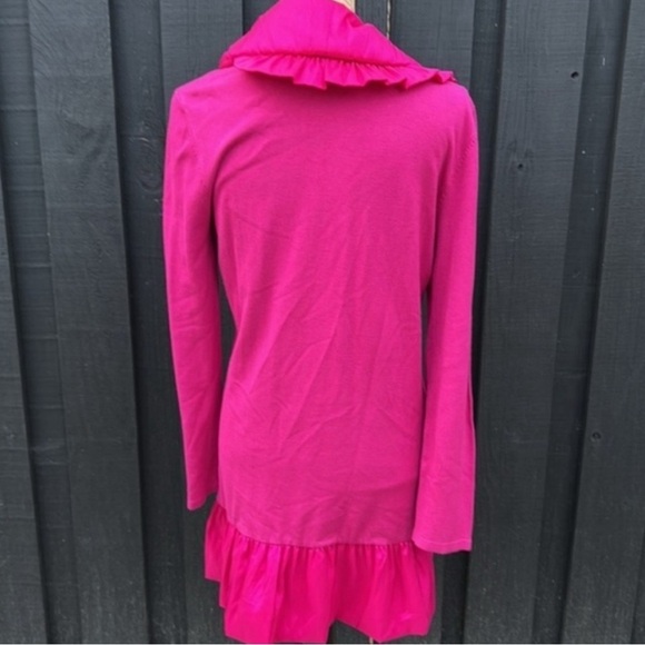 Ravel Pink Ruffled Cardigan - Picture 5 of 6